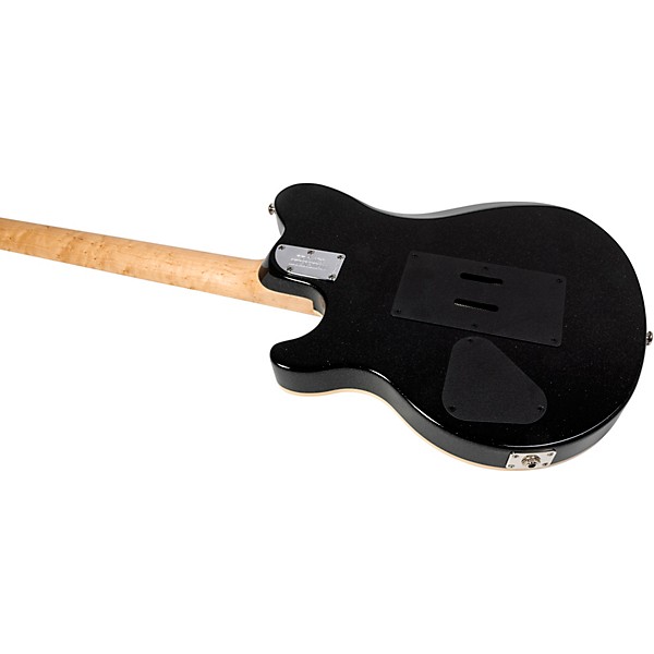 Ernie Ball Music Man 30th Anniversary Axis Electric Guitar - Translucent Black Quilt