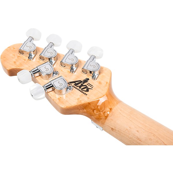 Ernie Ball Music Man 30th Anniversary Axis Electric Guitar - Translucent Black Quilt