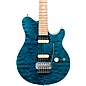 Ernie Ball Music Man 30th Anniversary Axis Electric Guitar - Translucent Blue Quilt thumbnail