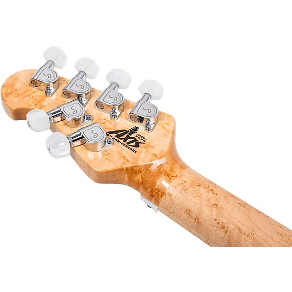 Ernie Ball Music Man 30th Anniversary Axis Electric Guitar - Translucent Gold Quilt