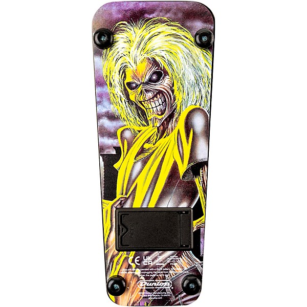 Dunlop Iron Maiden Killers Cry Baby Wah Pedal - Black