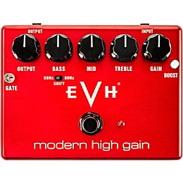 MXR EVH Modern High Gain Effects Pedal - Red