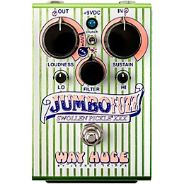 Way Huge Electronics Jumbo Fuzz Swollen Pickle XXX Limited-Edition Effects Pedal - Green