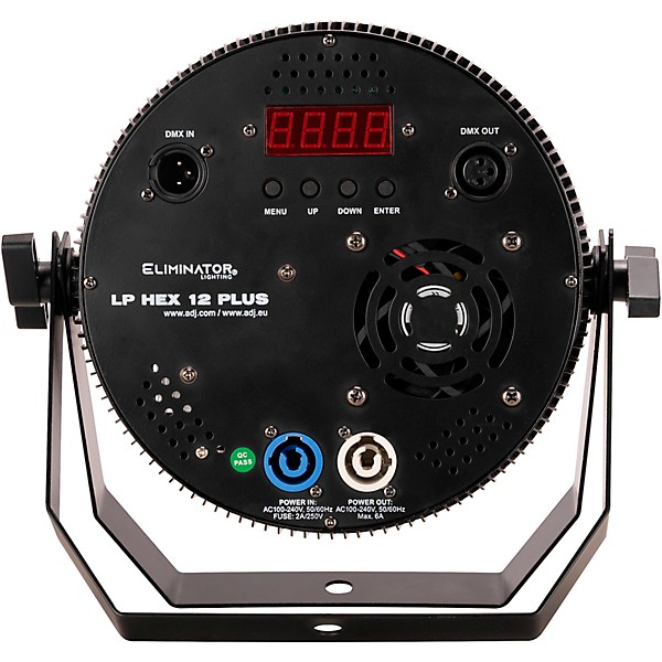 Eliminator Lighting Eliminator LP 12 HEX RGBWA+UV LED Flat PAR Light