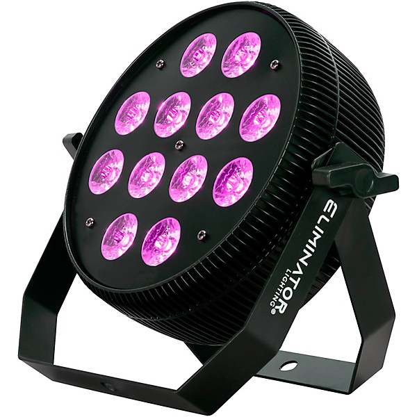 Eliminator Lighting Eliminator LP 12 HEX RGBWA+UV LED Flat PAR Light