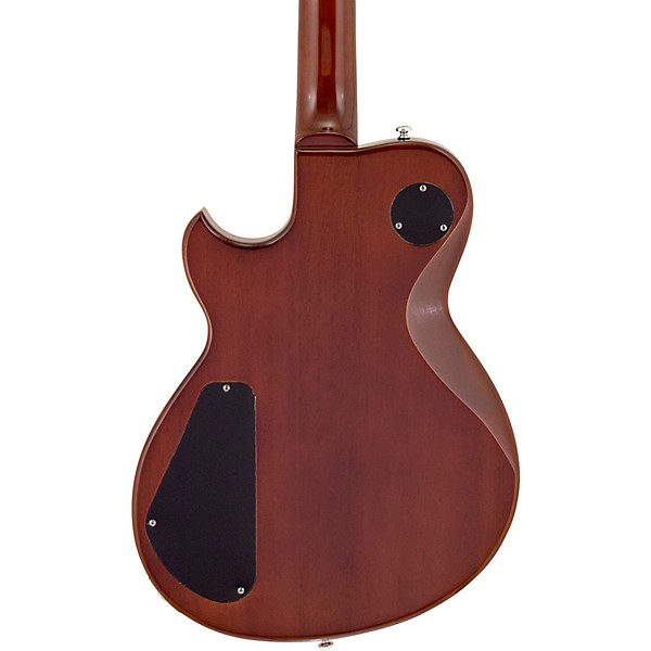 Reverend Roundhouse H90 Electric Guitar - Metallic Bordeaux