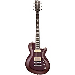 Reverend Roundhouse H90 Electric Guitar - Metallic Bordeaux