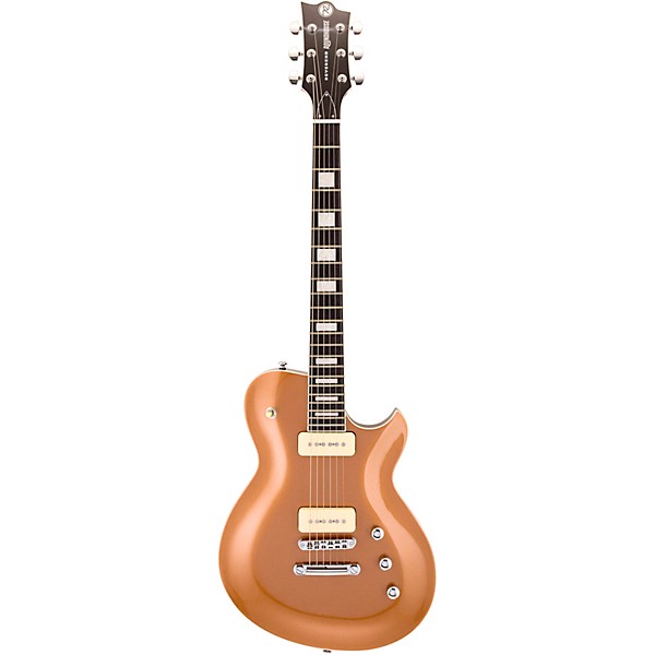 Reverend Roundhouse 290 Electric Guitar - Metallic Bronze