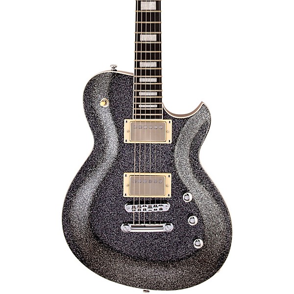 Reverend Roundhouse HH Electric Guitar - Black Sparkle
