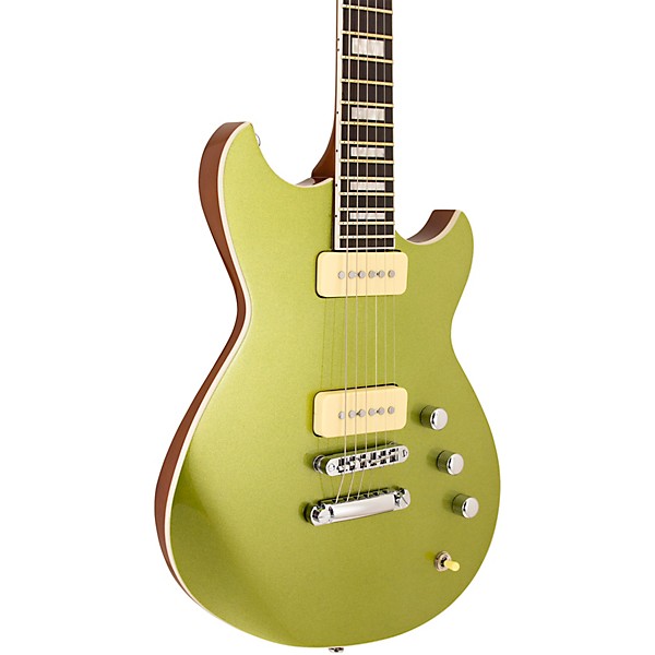 Reverend Sensei 290 Electric Guitar - Metallic Limeade
