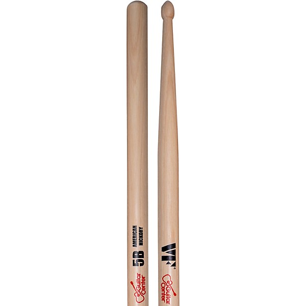 Vic Firth x Guitar Center Drumsticks 4-Pack - 5B Wood
