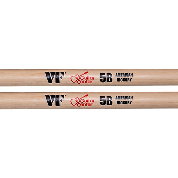 Vic Firth x Guitar Center Drumsticks 4-Pack - 5B Wood