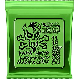 Ernie Ball 2201 Papa Het's Hardwired Master Cores James Hetfield Signature Electric Guitar Strings - 11 - 50