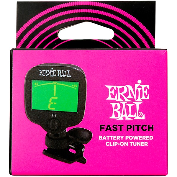 Ernie Ball Fast Pitch Clip-On Tuner - Black