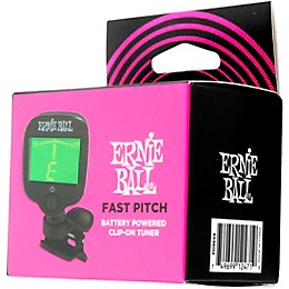 Ernie Ball Fast Pitch Clip-On Tuner - Black