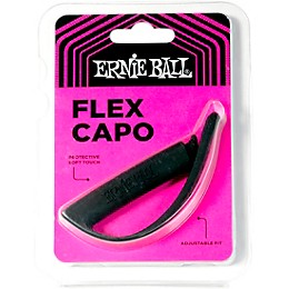 Ernie Ball Flex Guitar Capo - Black