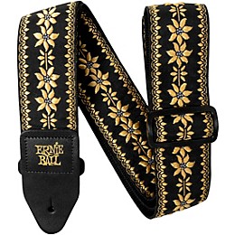 Ernie Ball Jacquard Polypropylene 2" Guitar Strap - Flower Crown