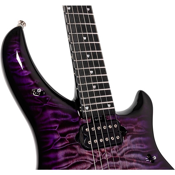 Ernie Ball Music Man John Petrucci Majesty Premium Select Electric Guitar - Purple Nebula II