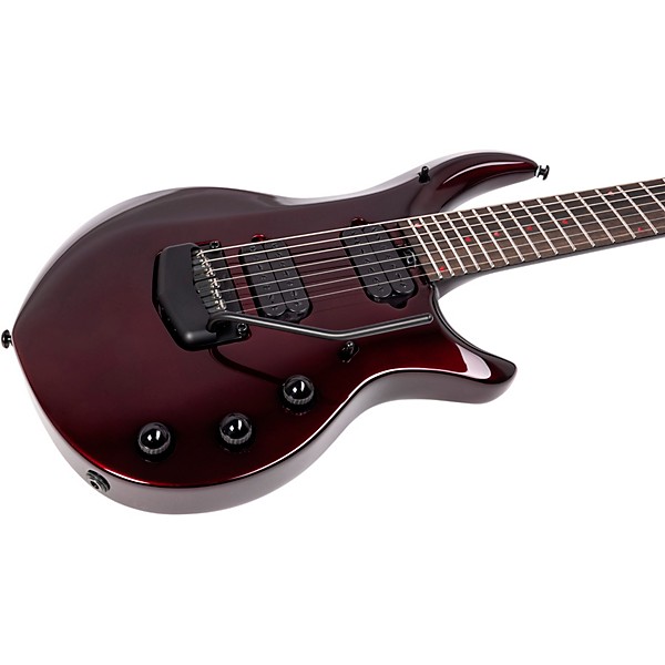 Ernie Ball Music Man John Petrucci Majesty Premium Select 7 7-String Electric Guitar - Carnelian Red
