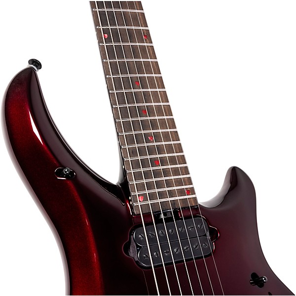 Ernie Ball Music Man John Petrucci Majesty Premium Select 7 7-String Electric Guitar - Carnelian Red