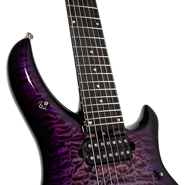 Ernie Ball Music Man John Petrucci Majesty Premium Select 7 7-String Electric Guitar - Purple Nebula II