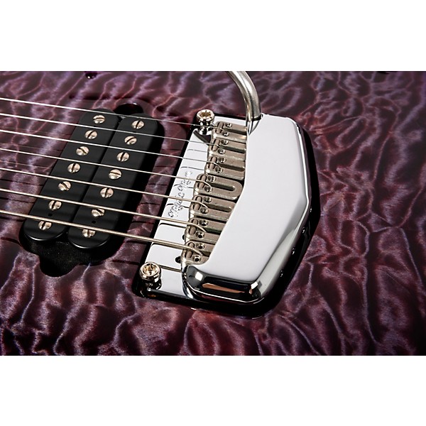 Ernie Ball Music Man John Petrucci Majesty Premium Select 7 7-String Electric Guitar - Purple Nebula II