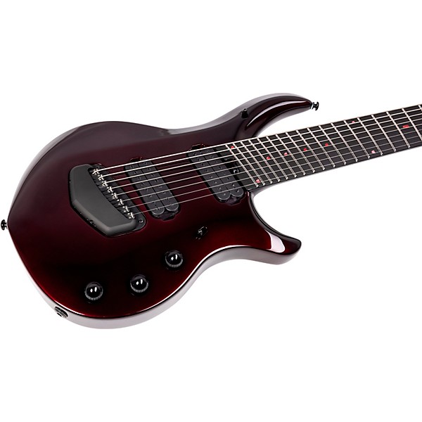 Ernie Ball Music Man John Petrucci Majesty Premium Select 8 8-String Electric Guitar - Carnelian Red