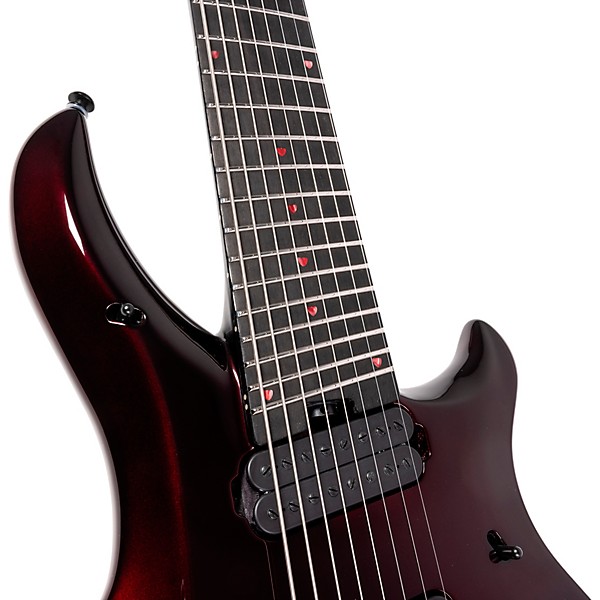 Ernie Ball Music Man John Petrucci Majesty Premium Select 8 8-String Electric Guitar - Carnelian Red