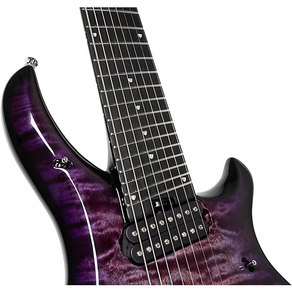 Ernie Ball Music Man John Petrucci Majesty Premium Select 8 8-String Electric Guitar - Purple Nebula II