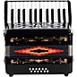 Rossetti 2512 25-Key Piano Accordion - Black