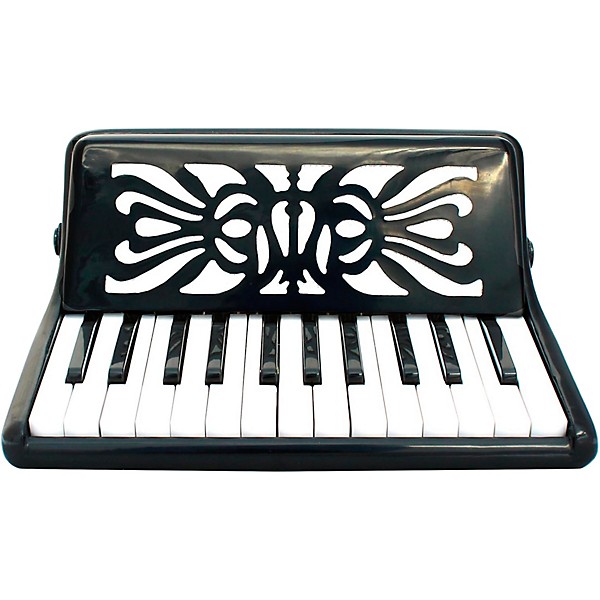 Rossetti 2512 25-Key Piano Accordion - Black