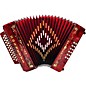 Rossetti 3112 31-Button Diatonic Accordion - FBE, Red thumbnail