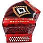Rossetti 3112 31-Button Diatonic Accordion - FBE, Red