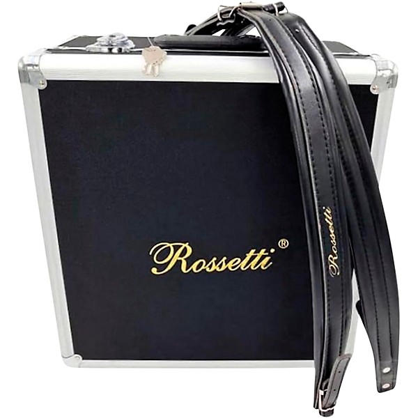 Rossetti 3112 31-Button Diatonic Accordion - GCF, Red to White to Green