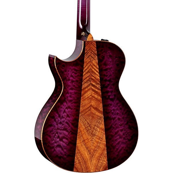 Taylor 2026 Catch Custom #6 C12ce Grand Concert Acoustic-Electric Guitar - Lilac Wine