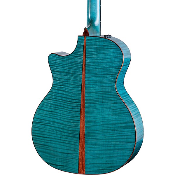 Taylor 2026 Catch Custom #23 C14ce Grand Auditorium Acoustic-Electric Guitar - Koi Blue