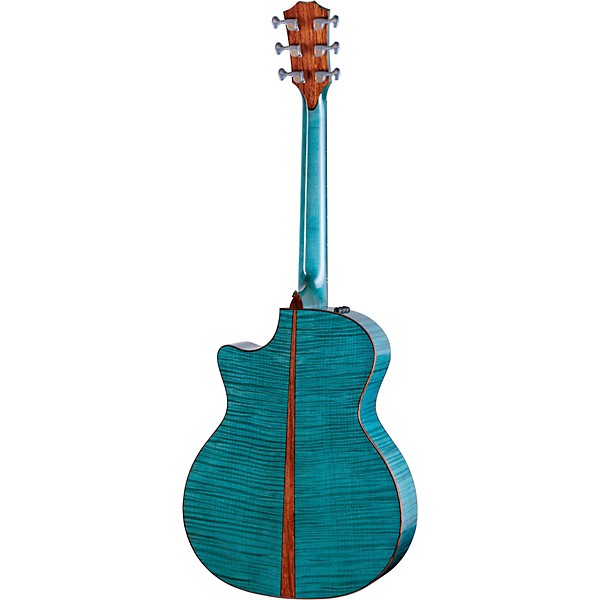 Taylor 2026 Catch Custom #23 C14ce Grand Auditorium Acoustic-Electric Guitar - Koi Blue