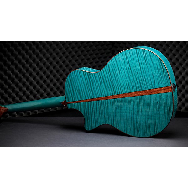 Taylor 2026 Catch Custom #23 C14ce Grand Auditorium Acoustic-Electric Guitar - Koi Blue