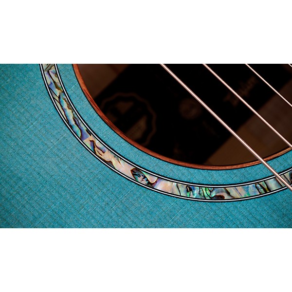 Taylor 2026 Catch Custom #23 C14ce Grand Auditorium Acoustic-Electric Guitar - Koi Blue