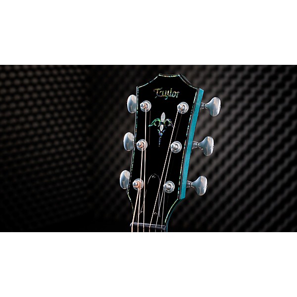 Taylor 2026 Catch Custom #23 C14ce Grand Auditorium Acoustic-Electric Guitar - Koi Blue