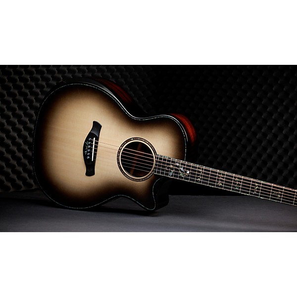 Taylor 2026 Catch Custom #8 C14ce Builder's Edition Acoustic-Electric Guitar - Charcoal