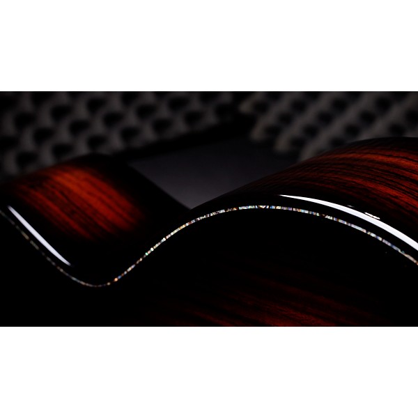 Taylor 2026 Catch Custom #8 C14ce Builder's Edition Acoustic-Electric Guitar - Charcoal