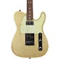 Fender Custom Shop Dual Stack HS Telecaster Relic Electric Guitar Gold Sparkle Top with Natural Body thumbnail