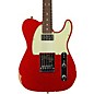 Fender Custom Shop Dual Stack HS Telecaster Relic Electric Guitar Red Sparkle Top with Natural Body thumbnail