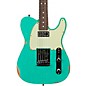 Fender Custom Shop Dual Stack HS Telecaster Relic Electric Guitar Sea Foam Green Sparkle Top with Natural Body thumbnail
