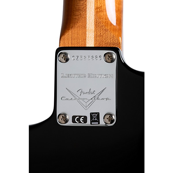 Fender Custom Shop Limited Edition Custome Deluxe Roasted Stratocaster NOS Electric Guitar Black