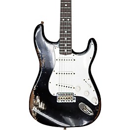 Fender Custom Shop Limited Edition Roasted Stratocaster Pro Heavy Relic Electric Guitar Black
