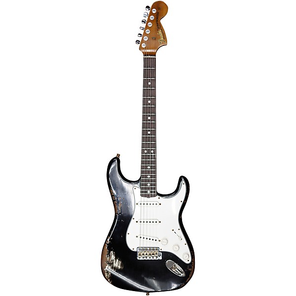 Fender Custom Shop Limited Edition Roasted Stratocaster Pro Heavy Relic Electric Guitar Black