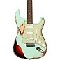 Fender Custom Shop 1961 Stratocaster Super Heavy Relic Electric Guitar Aged Surf Green over 3-Color Sunburst thumbnail