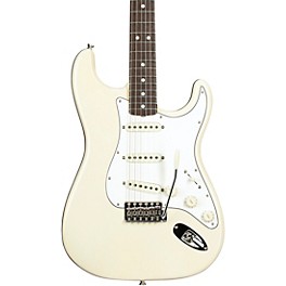 Fender Custom Shop 1966 Stratocaster DLX Closet Classic Electric Guitar Super Aged Olympic White